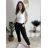 Kalhoty strečové dlouhé dámské PANTALONE (S/M/L ONE SIZE) IMPOZ25LV-6318