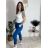 Kalhoty strečové dlouhé dámské PANTALONE (S/M/L ONE SIZE) IMPOZ25LV-6318