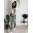 Kalhoty strečové dlouhé dámské PANTALONE (S/M/L ONE SIZE) IMPOZ25LV-6318/DUR S/M/L zelená limetková