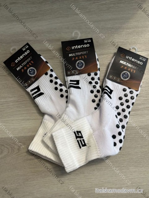 Ponožky sportovní pánské (36-40,41-43,44-46)  INTENSO DPP250815/DR 36-40 bílá