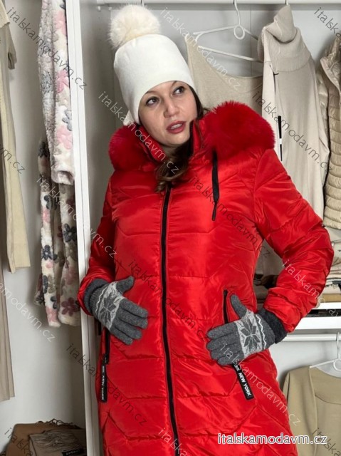 Čepice zimní dámská (ONE SIZE) VEILO POLSKÁ VÝROBA PV922430/DUR ONE SIZE biela