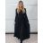 Šaty volnočasové dlhý rukáv dámske (S/M/L ONE SIZE) TALIANSKA MÓDA IMM25M55931