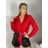Košile dlouhý rukáv dámské (S/M/L ONE SIZE) ITALSKá MóDA IM3251120/DR S/M/L červená