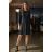 Šaty krátké elegantní flitrové dlouhý rukáv dámské (S/M/L ONE SIZE) ITALSKÁ MÓDA IMD25365