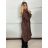 Kabát slabý dlouhý rukáv dámský (S/M/L ONE SIZE) ITALSKÁ MÓDA IMWCA251112/DU S/M/L vínová
