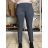 Kalhoty elegantní teplé thermo dlhé dámske (M/L-L/XL-2XL/3XL) AMZF AMZ22LM8310/DU L / XL šedá