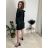 Šaty krátké elegantní flitrové dlouhý rukáv dámské (S/M/L ONE SIZE) ITALSKÁ MÓDA IMD25365
