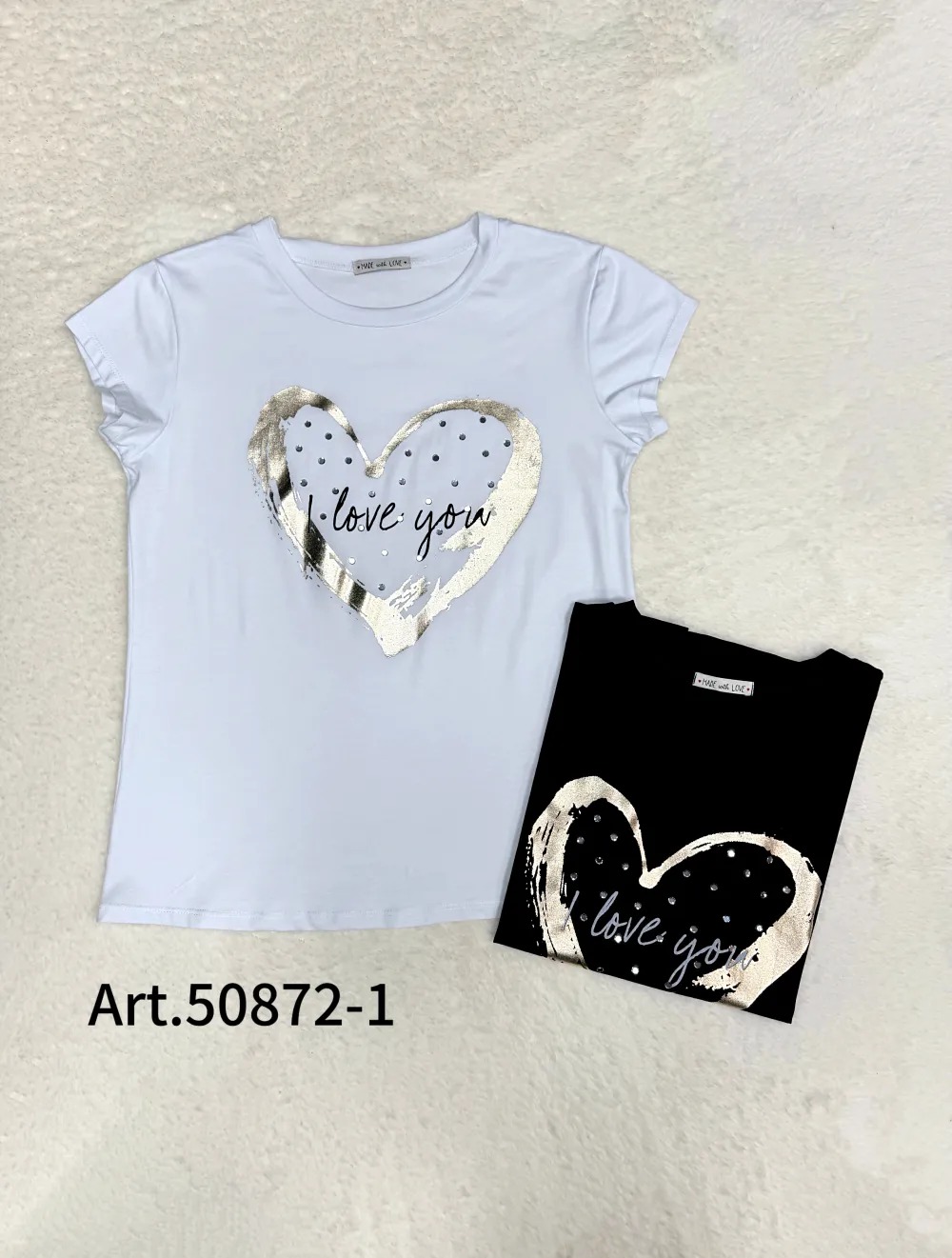 Tričko krátký rukáv dámské (S/M/L ONE SIZE) ITALSKÁ MÓDA IMPLI2550872-1