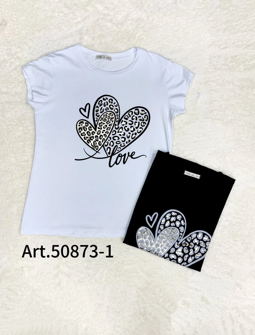 Tričko krátký rukáv dámské (S/M/L ONE SIZE) ITALSKÁ MÓDA IMPLI2650873-1