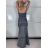 Šaty dlouhé společenské elegantní třpytivé na ramínka dámské STAR (XS/S/M ONE SIZE) ITALSKÁ MÓDA IMM25M29899