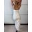 Šaty svatební společenské na ramienka dámske (S/M ONE SIZE) TALIANSKA MÓDA IMPMD2632688B/DUR S / M biela