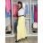 Kalhoty dlouhé elegantní oversize s páskem dámské (S/M/L ONE SIZE) ITALSKÁ MÓDA IMSM26005