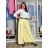 Kalhoty dlouhé elegantní s páskem dámské (S/M/L ONE SIZE) ITALSKÁ MÓDA IMSM26005/DU -   zelená limetková -   S/M/L