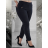 Kalhoty dlouhé dámské nadrozměr (7XL/8XL-8XL/9XL-9XL/10XL-10Xl/11XL) PMWLL252022-785/DUR černá 9XL/10XL