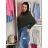 Sveter oversize šikmý dlhý rukáv dámske  nadrozměr (48/50/52 ONE SIZE) TALIANSKA MóDA IM424509XL