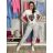 Kalhoty elegantní dámské (S/M/L ONE SIZE) ITALSKÁ MÓDA IM426030