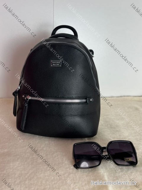 Batoh dámský (27x24) TESSRA KABELKY TES264213-TS/DUR ONE SIZE Černá