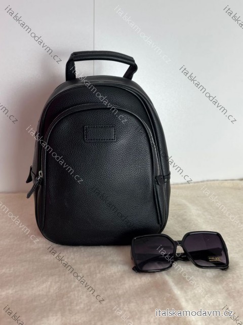 Batoh dámský (29x20) TESSRA KABELKY TES264898-TS/DUR ONE SIZE Černá