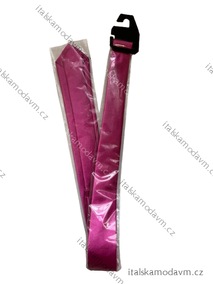 Kravata pánská úzká 6x72,5cm JASMAN (one size) turecká móda JSM25001/DUR tmavě růžová