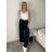 Nohavice volnočasové s opaskom dámske (S/M/L ONE SIZE) TALIANSKA MÓDA IMSM261119