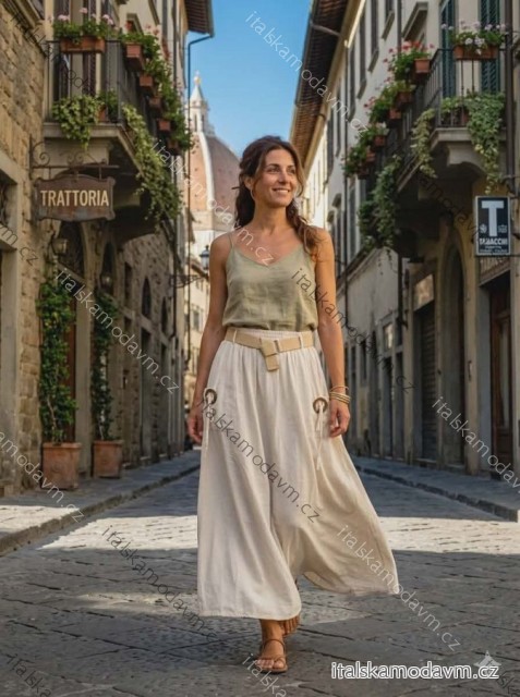 Sukně dlouhá dámská (S/M/L ONE SIZE) ITALSKÁ MÓDA IMSM26105