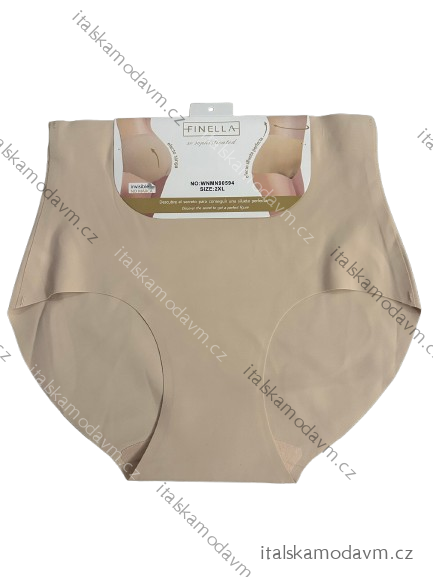 Kalhotky vysoké dámské (L/XL-3XL) FINELLA FIN26WNMN90592/DU 2XL béžová