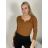 Tričko dlouhý rukáv dámské (S/M/L ONE SIZE) ITALSKÁ MÓDA IMPLI252410