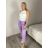 Kalhoty strečové dlouhé dámské PANTALONE (S/M/L ONE SIZE) IMPOZ25LV-6318/DUR fuchsiová S/M/L