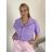 Bunda krátká oversize dlouhý rukáv dámská (S/M/L ONE SIZE) ITALSKÁ MÓDA IMWCA26001/DR S/M/L fialová