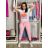 Kalhoty strečové dlouhé dámské PANTALONE (S/M/L ONE SIZE) IMPOZ25LV-6318