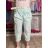 Kalhoty outdoorové s páskem dámské (S/ML ONE SIZE) ITALSKÁ MÓDA IM4261117/DR S/M/L světle modrá