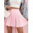 Sukně krátká skládaná dámská (S/M/L ONE SIZE) ITALSKÁ MÓDA IMD26015