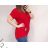 Tričko oversize krátký rukáv dámská (XL/2XL ONE SIZE) ITALSKÁ MÓDA IMC22031