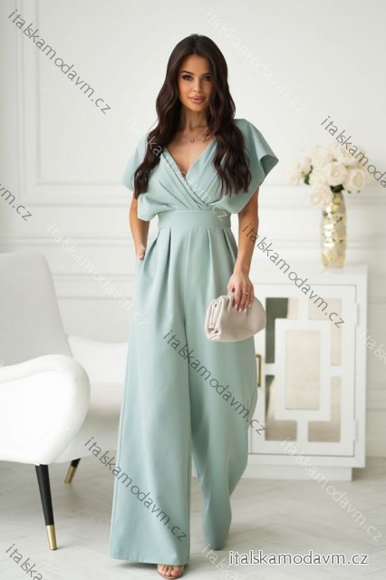 Overal dlouhý společenský krátký rukáv dámský (34-42) POLSKÁ MÓDA PMLBC24289-03