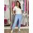 Nohavice volnočasové dámske KEYSY (S/M/L ONE SIZE) TALIANSKA MÓDA IMD26027