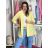 Cardigan 3/4 dlouhý rukáv dámský JANET (S/M/L ONE SIZE) ITALSKÁ MÓDA IMD26041