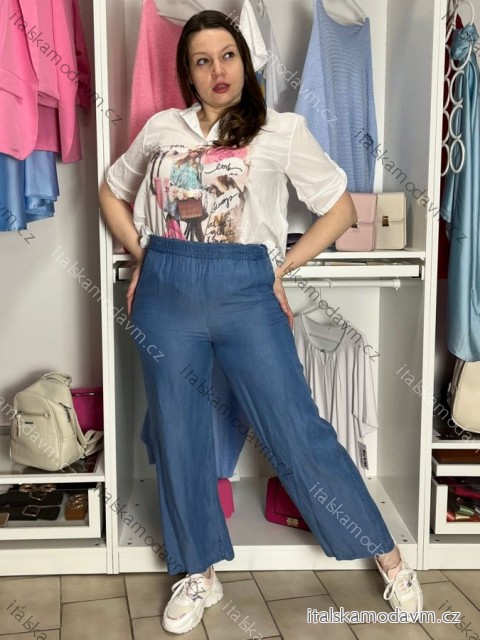 Kalhoty volnočasové dámské (S/M/L ONE SIZE) ITALSKÁ MÓDA IMSM26029