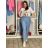 Kalhoty volnočasové dámské (S/M/L ONE SIZE) ITALSKÁ MÓDA IMSM26029