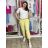 Kalhoty outdoorové s páskem dámské SARA (S/M/L ONE SIZE) ITALSKÁ MÓDA IM4261116