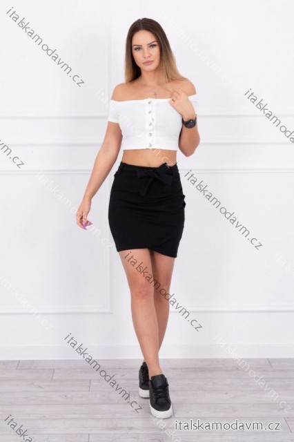 Sukně bavlněná strečová s/m one size Turecká móda KSI-8984/D