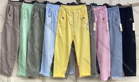 Nohavice strečové dámske (S/M/L ONE SIZE) TALIANSKA MÓDA IMC26038