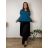 Tunika/blúzka krátky rukáv dámska nadrozmer (2XL/3XL/4XL ONE SIZE) TALIANSKA MÓDA IMD231458