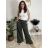 Nohavice elegantné s opaskom dámske BEATA (S/M/L ONE SIZE) TALIANSKA MÓDA IM425718