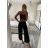 Nohavice dlhé letné dámske (S/M/L/XL ONE SIZE) TALIANSKA MODA IM424182