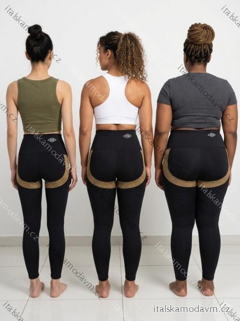 Legíny dlouhé dámské (S/M-L/XL-2XL/3XL) FOS26FWS-2163/DUR čierna L / XL