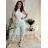 Nohavice strečové dlouhé dámske (S/M/L ONE SIZE) TALIANSKA MÓDA IM426093