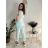 Nohavice strečové dlouhé dámske (S/M/L ONE SIZE) TALIANSKA MÓDA IM426093/DU S/M/L žlutá