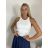 Body elegantní bez rukávu dámské JOEI (XS/S/M ONE SIZE) ITALSKÁ MÓDA IMM25M32314