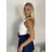 Body elegantní bez rukávu dámské JOEI (XS/S/M ONE SIZE) ITALSKÁ MÓDA IMM25M32314/DU XS/S/M žlutá