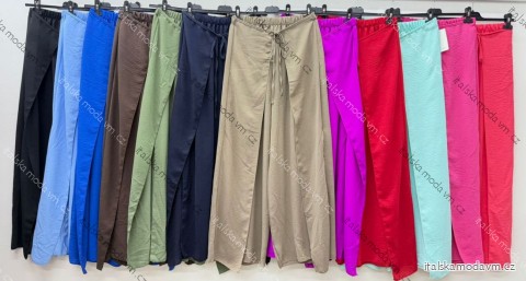 Kalhoty letní zavinovací dámské (S/M/L ONE SIZE) ITALSKÁ MÓDA IM426159